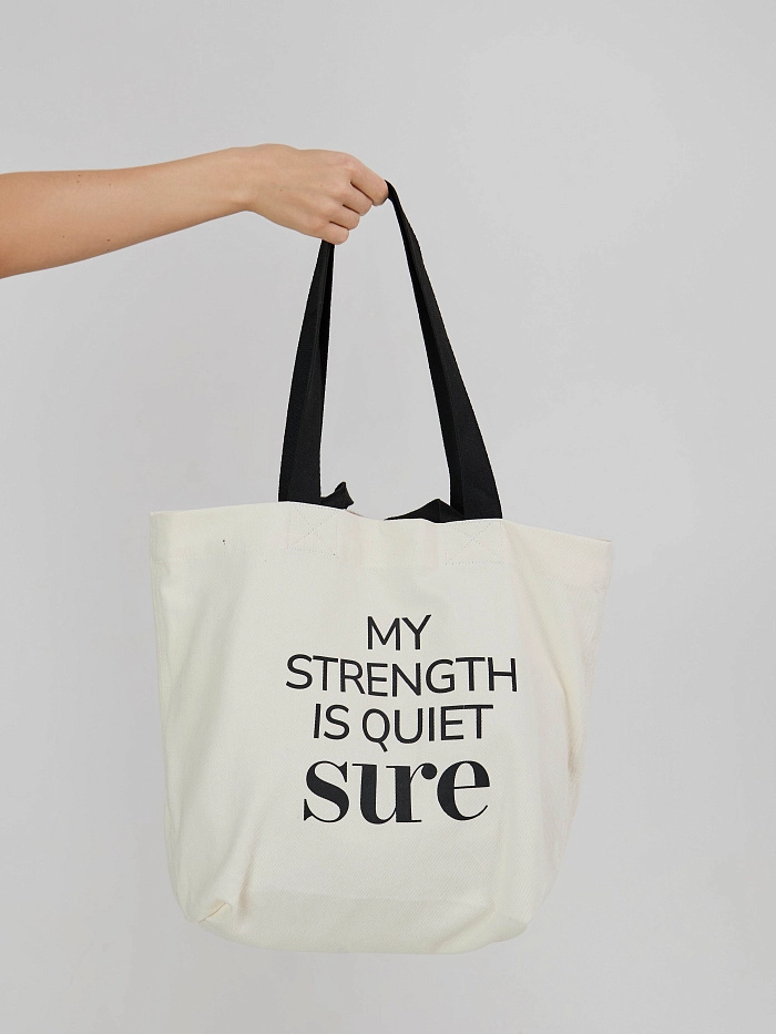 Сумка-шоппер MY STRENGTH IS QUITE